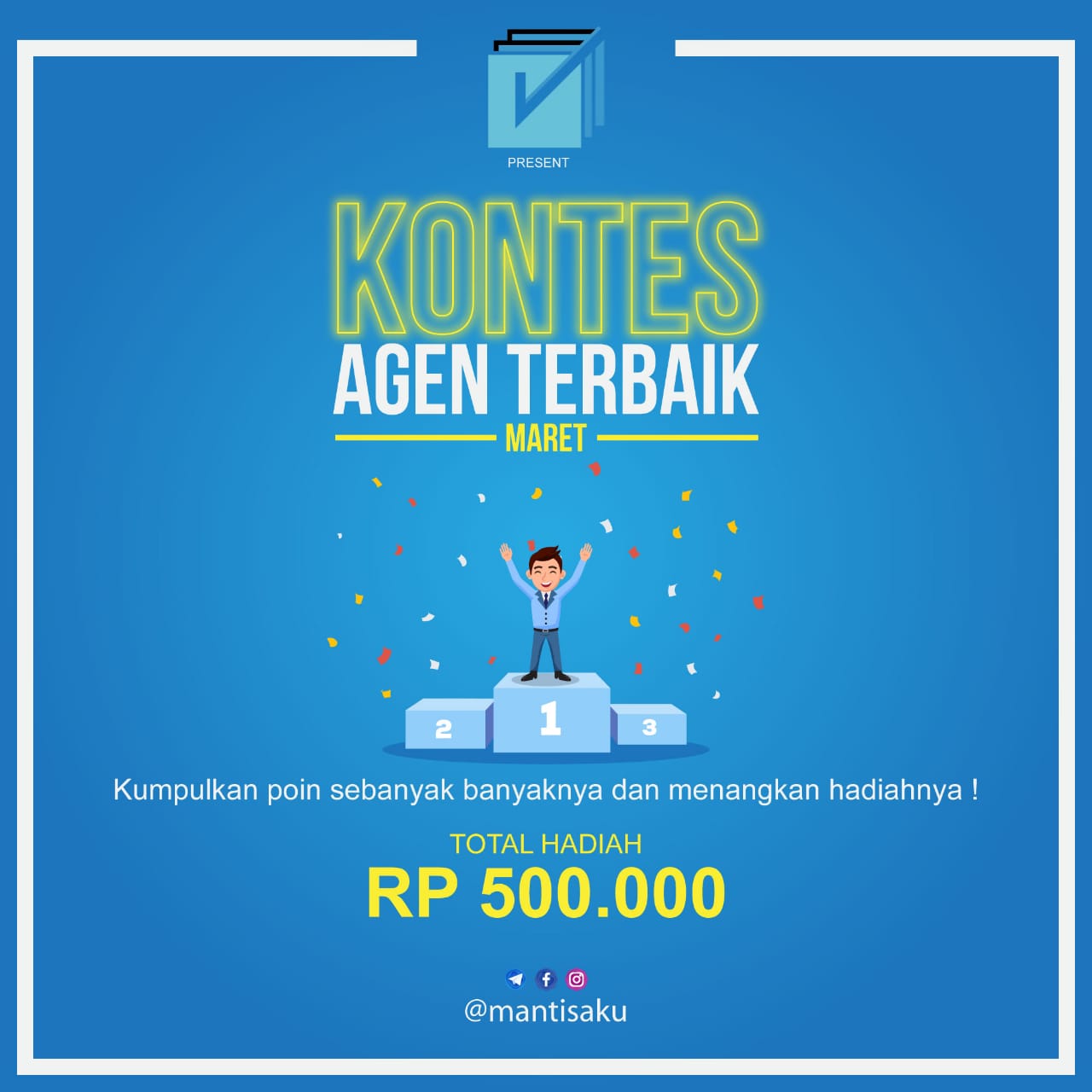 Kontes Agen Pulsa Mantisaku, Daftar Agen Gratis